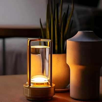 Lampe de Table Dimmable Portable | Éclairage Élégant et Résistant aux Intempéries