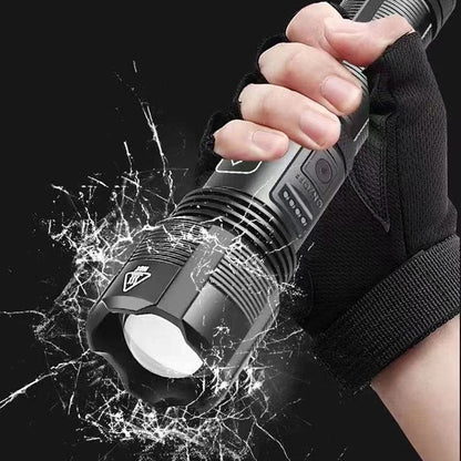 Lampe de Poche Militaire Ultra-Brillante | Haute Luminosité et Construction Durable