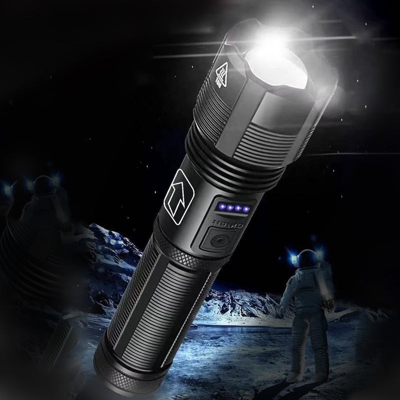 Lampe de Poche Militaire Ultra-Brillante | Haute Luminosité et Construction Durable