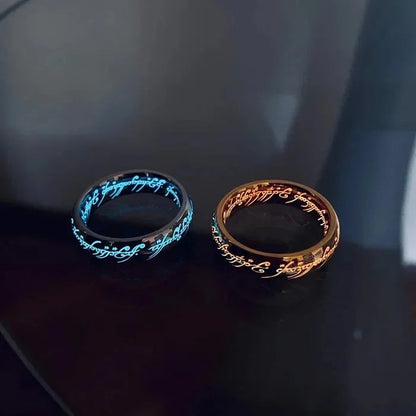 Bague Lumineuse en Pierre Radiante | Éclat Hypoallergénique et Design Magique