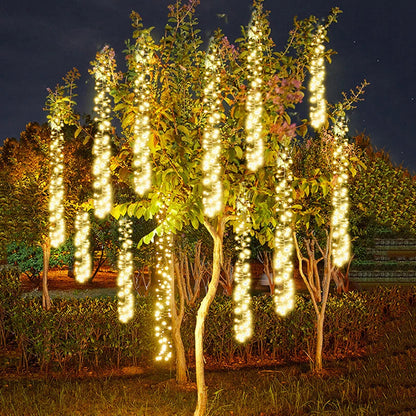 Guirlande LED Extérieure Pluie de Météores | Ambiance Magique pour Événements Festifs