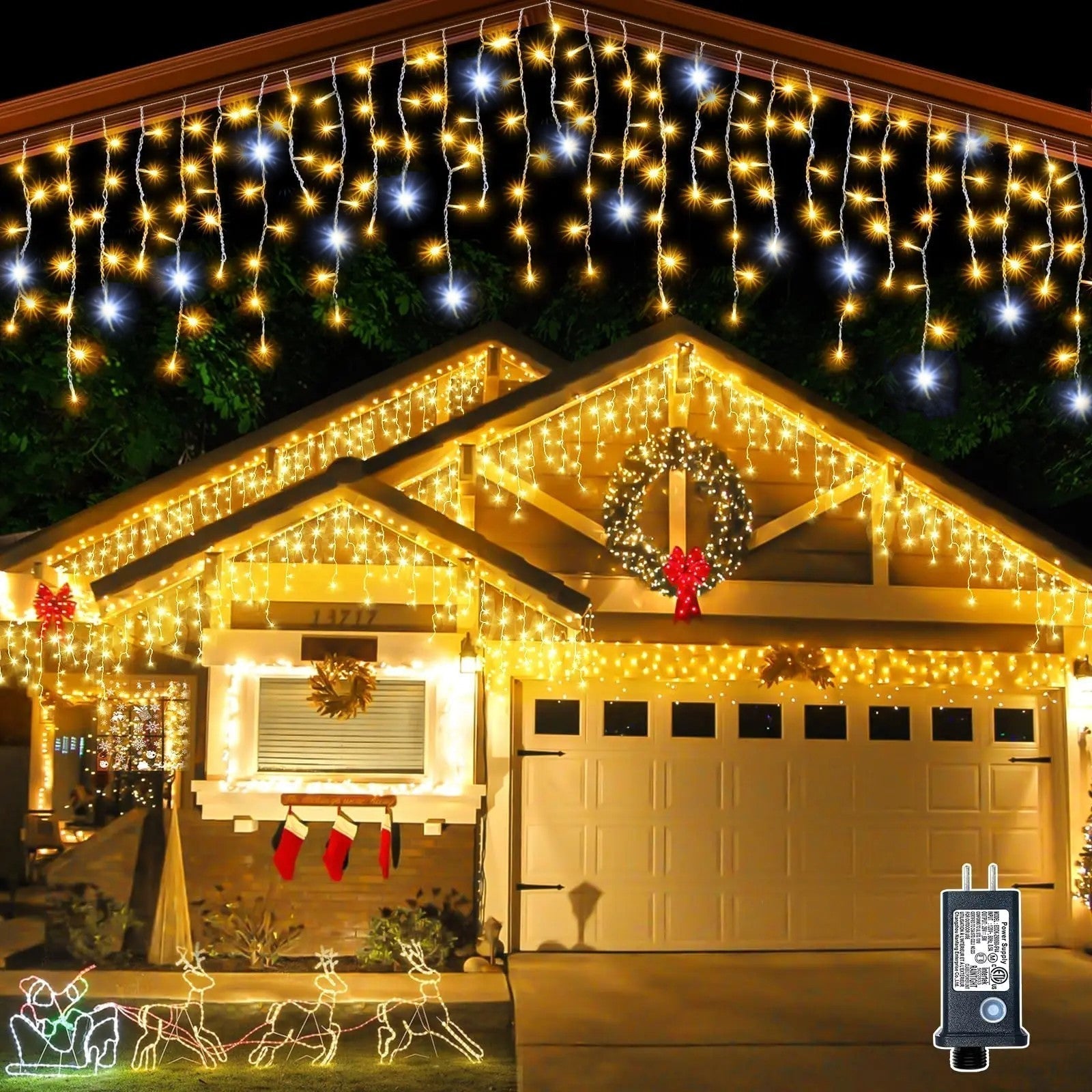 Guirlande Lumineuse Extérieure LED | Ambiance Chaleureuse et Festive