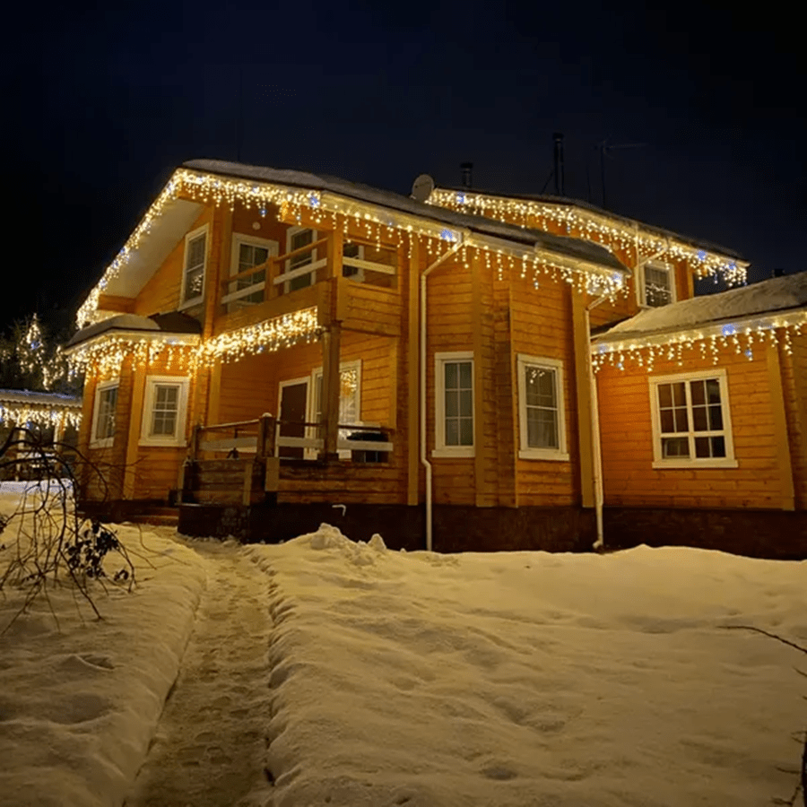 Guirlande Lumineuse Extérieure LED | Ambiance Chaleureuse et Festive