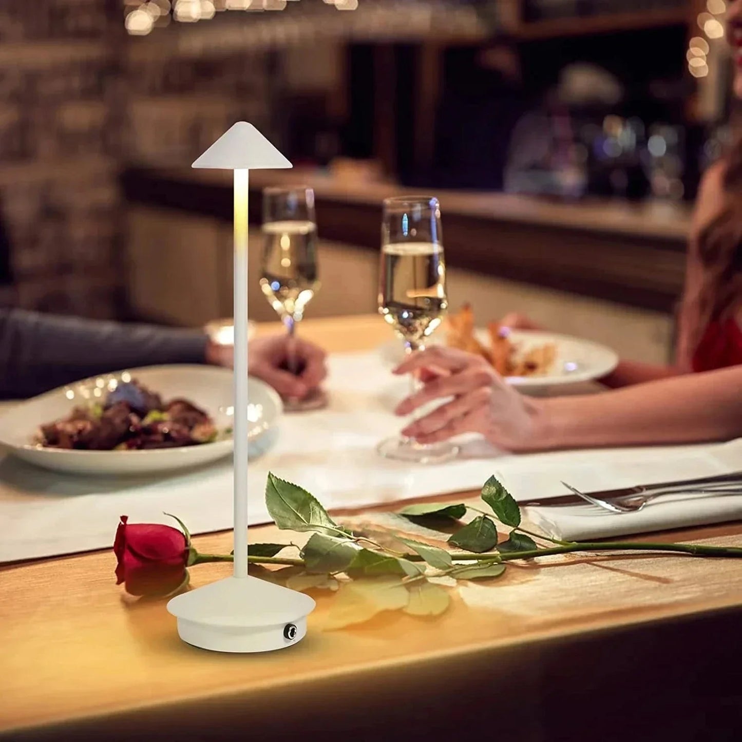 Lampe de Table Tactile Rechargeable | Éclairage Pratique et Élégant
