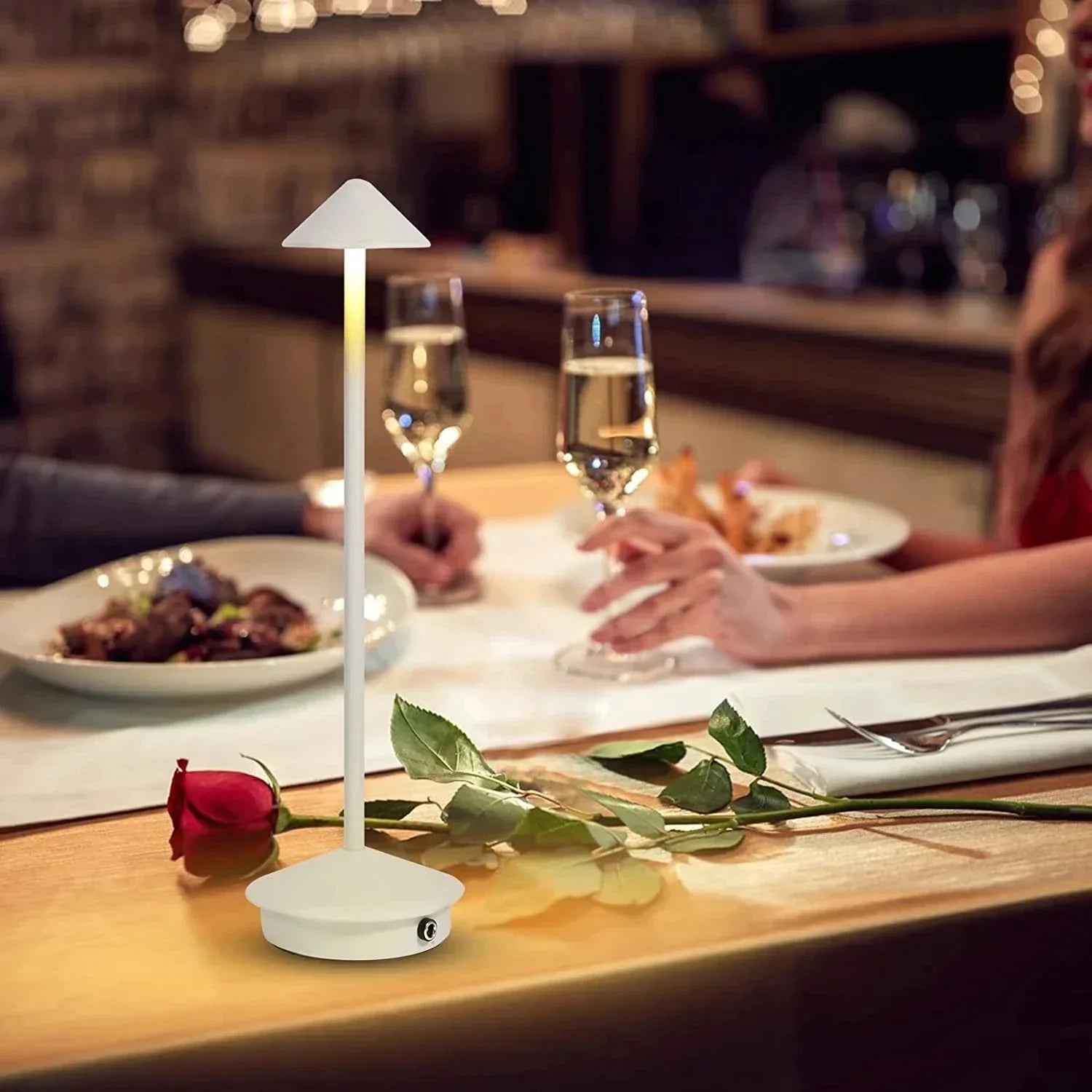 Lampe de Table Tactile Rechargeable | Éclairage Pratique et Élégant