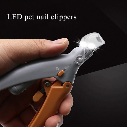 Coupe-ongles Précis pour Animaux | Éclairage LED et Lentille 5x