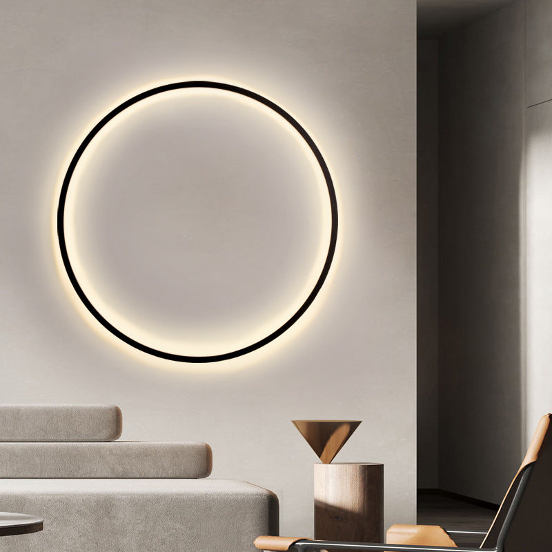 Applique Murale Anneau Moderne | Éclairage Atmosphérique et Élégant