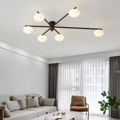 Lampe de Plafond Moderne Minimaliste | Éclairage Ambiant Élégant et Accueillant