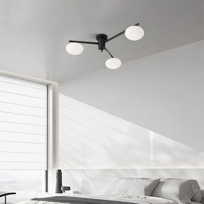 Lampe de Plafond Moderne Minimaliste | Éclairage Ambiant Élégant et Accueillant