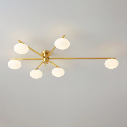 Lampe de Plafond Moderne Minimaliste | Éclairage Ambiant Élégant et Accueillant