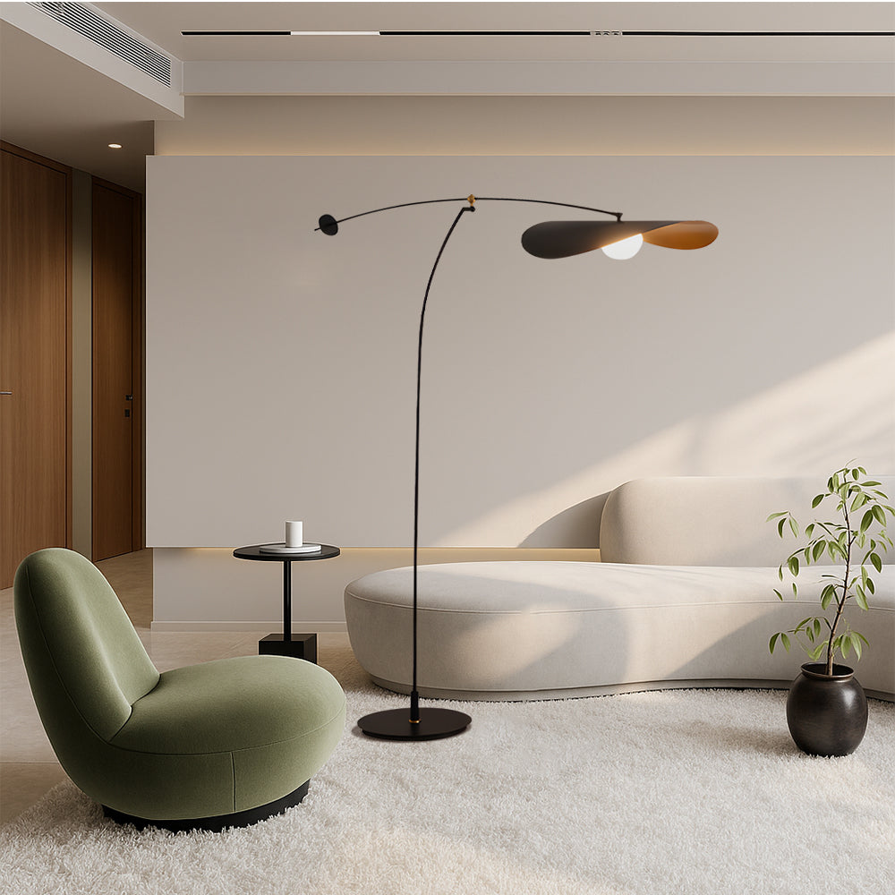 Lampe sur Pied Japandi Moderne | Esthétique Sereine en Bambou