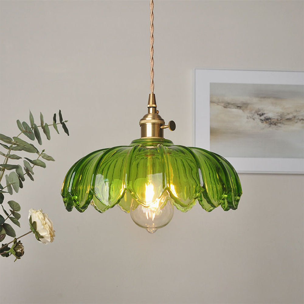 Lampe Suspendue en Verre | Design Élégant et Atmosphère Chaleureuse