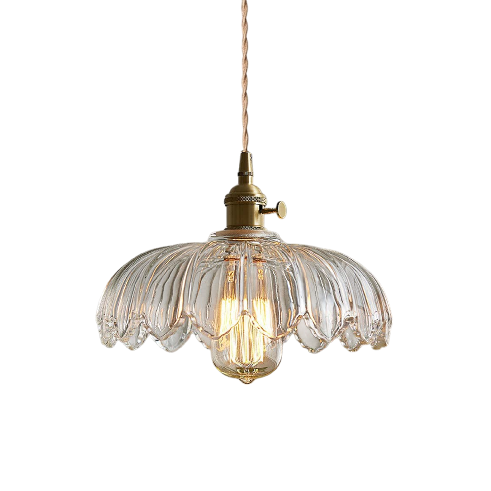 Lampe Suspendue en Verre | Design Élégant et Atmosphère Chaleureuse