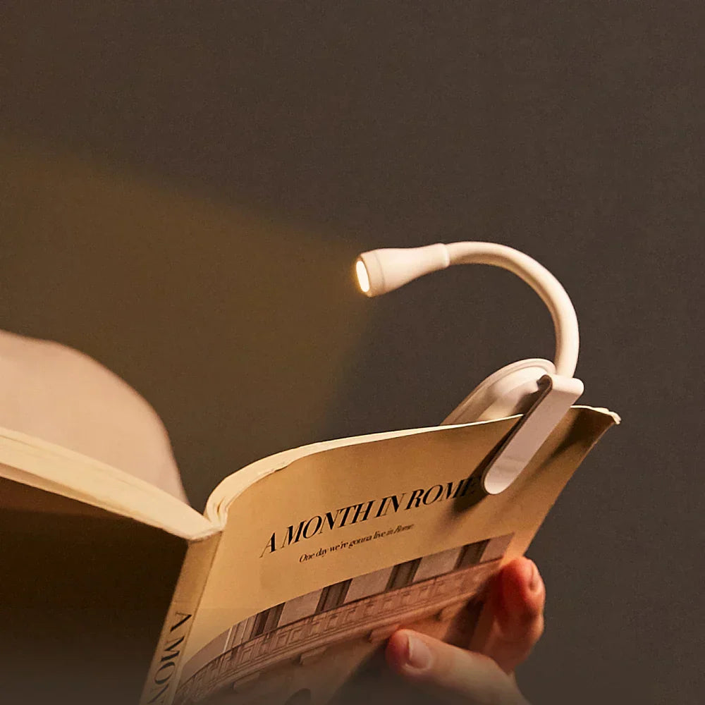 Lampe de Lecture LED Portable | Positionnement Ajustable et Léger