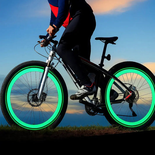 Lampes LED de Valve de Vélo | Détection de Mouvement et Visibilité Nocturne