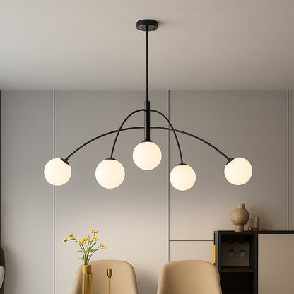 Lustre Nordique Luxe pour Salle à Manger | Design Élégant et Ambiance Chaleureuse