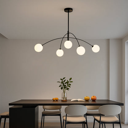 Lustre Nordique Luxe pour Salle à Manger | Design Élégant et Ambiance Chaleureuse