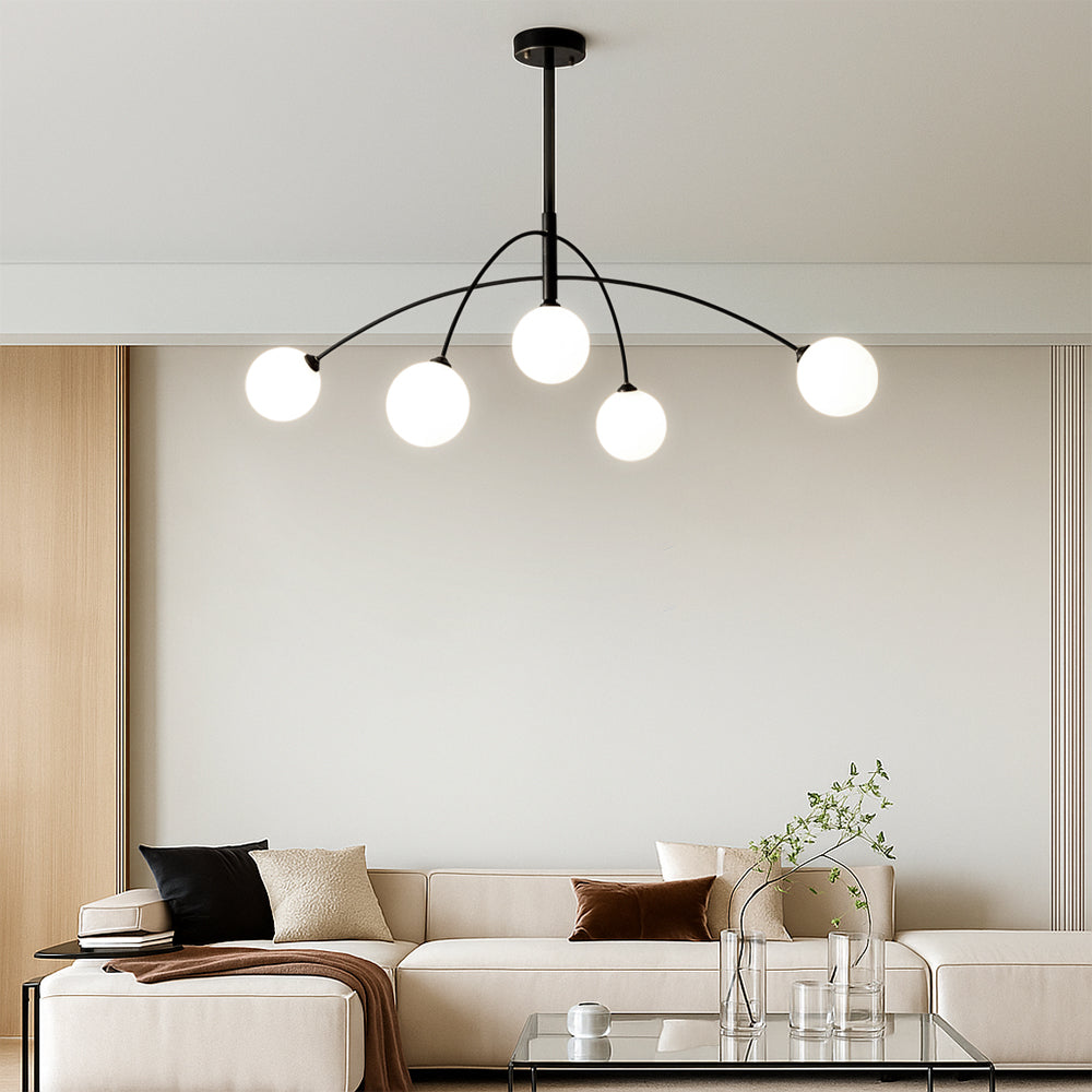 Lustre Nordique Luxe pour Salle à Manger | Design Élégant et Ambiance Chaleureuse