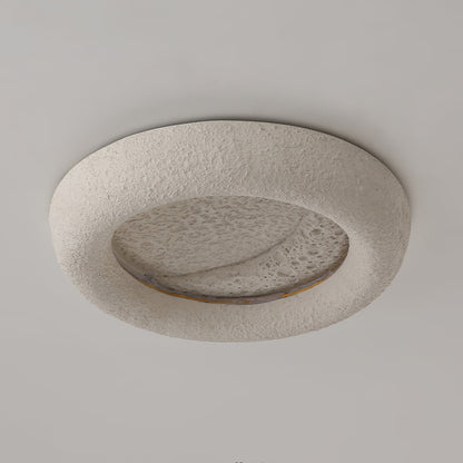 Plafonnier Atmosphérique en Résine | Éclairage Dimmable Inspiré par la Lune