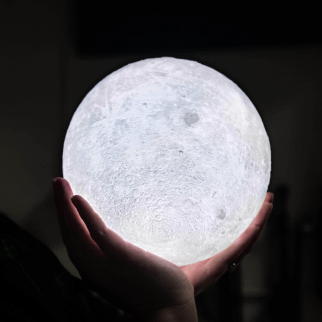 Lampe Lunaire à Contrôle Tactile | Éclairage Ambiant et Serein à Domicile
