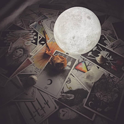 Lampe Lunaire à Contrôle Tactile | Éclairage Ambiant et Serein à Domicile
