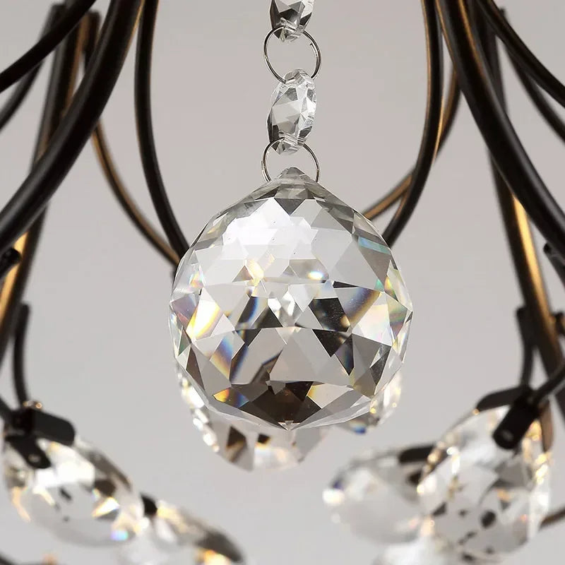 Lampe de Plafond en Cristal Luxe | Élégance et Glamour pour Votre Intérieur
