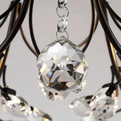 Lampe de Plafond en Cristal Luxe | Élégance et Glamour pour Votre Intérieur