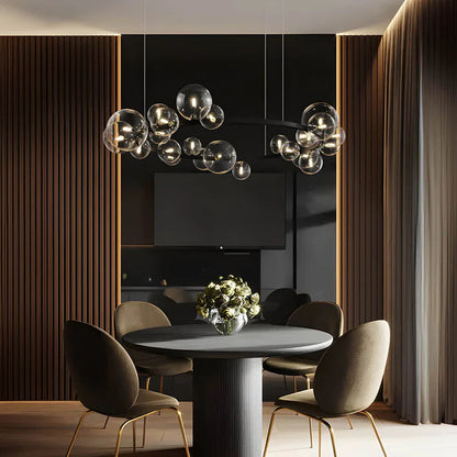 Lustre Anneau Moderne pour Salle à Manger | Éclairage Atmosphérique et Raffiné