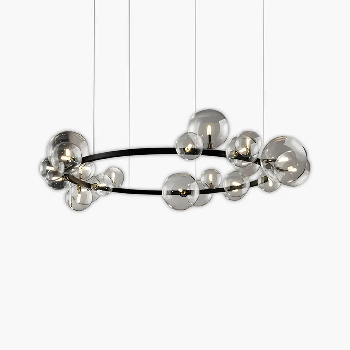 Lustre Anneau Moderne pour Salle à Manger | Éclairage Atmosphérique et Raffiné