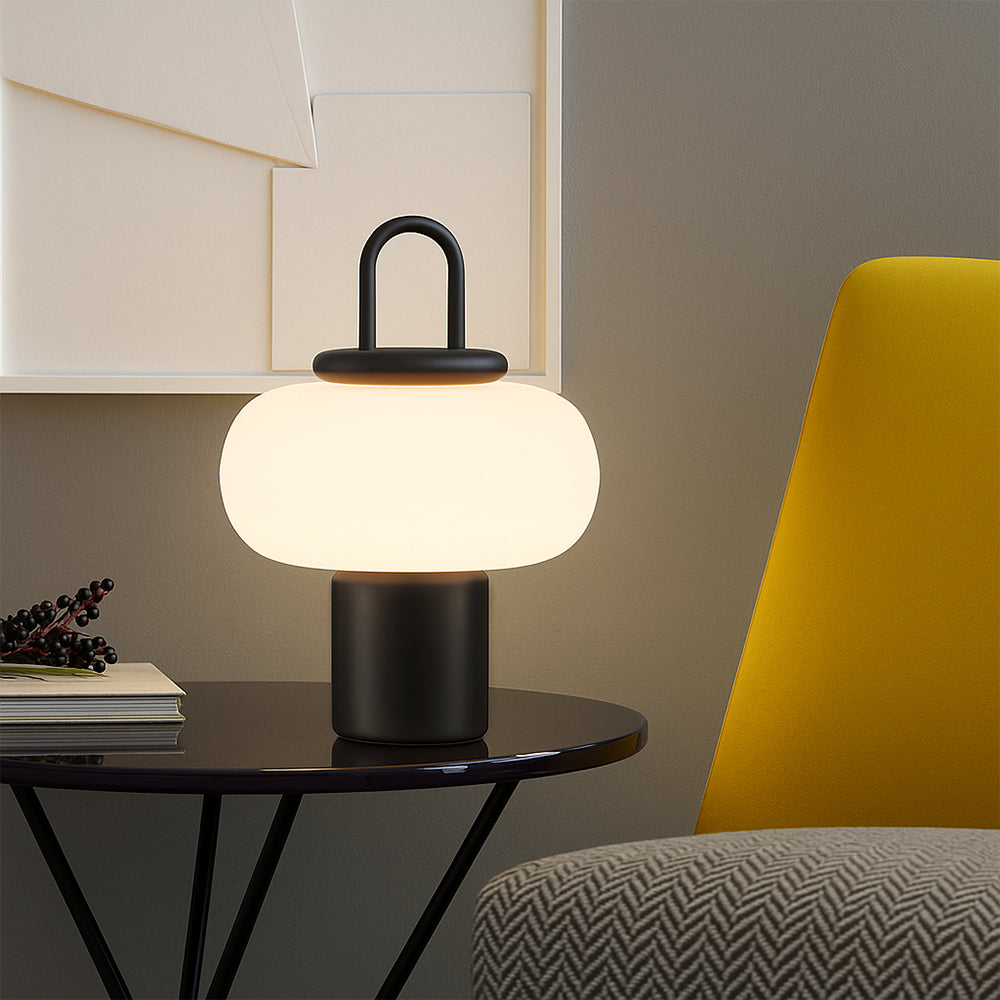 Lampe de Table Scandinave | Design Élégant en Verre et Métal