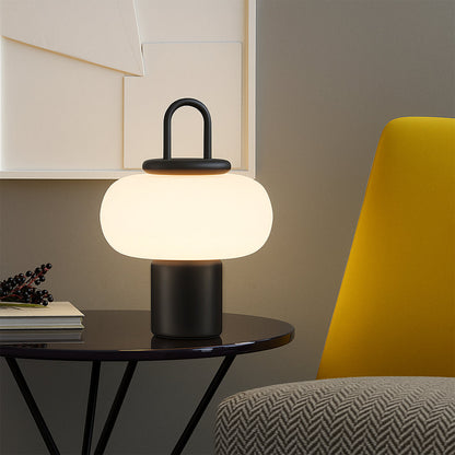 Lampe de Table Scandinave | Design Élégant en Verre et Métal