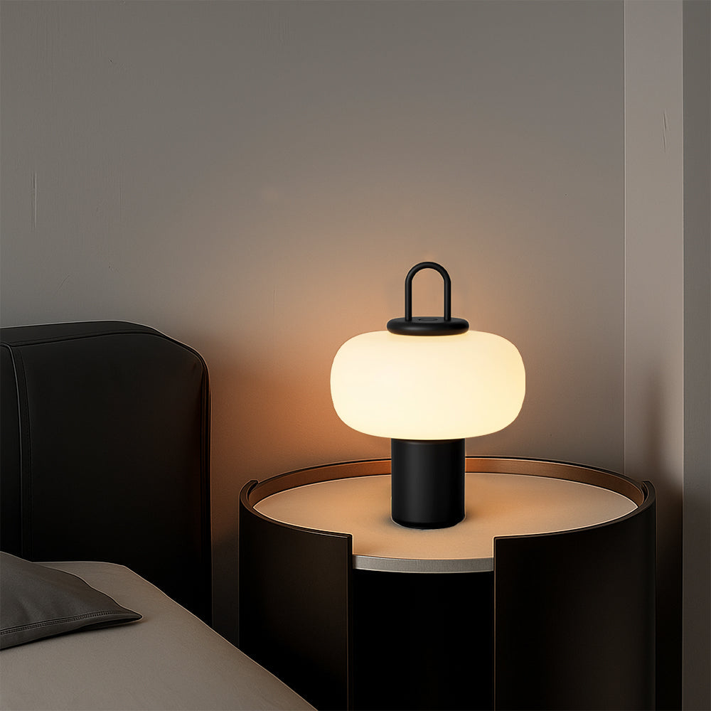 Lampe de Table Scandinave | Design Élégant en Verre et Métal