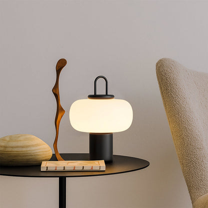 Lampe de Table Scandinave | Design Élégant en Verre et Métal