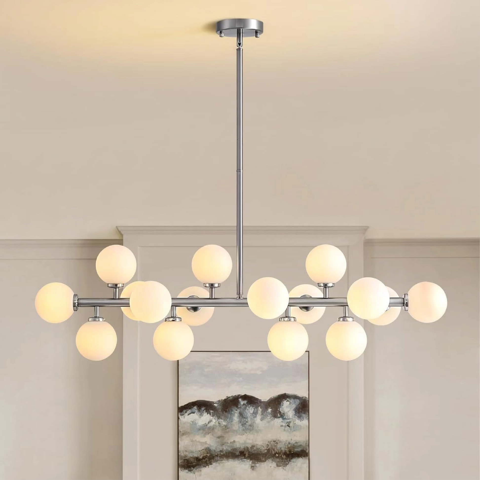 Lustres Suspendus Contemporains | Ensemble de 16 Pièces Élégantes