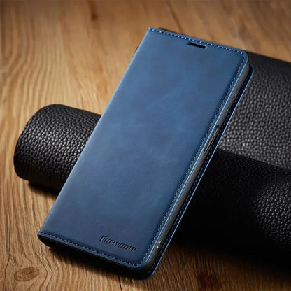 Étui en Cuir Magnétique pour Smartphone | Protection Élégante et Durable