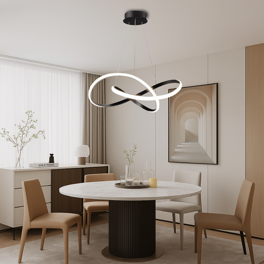 Lampe Suspendue LED Moderne | Design Élégant et Réglable pour Salle à Manger