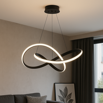 Lampe Suspendue LED Moderne | Design Élégant et Réglable pour Salle à Manger