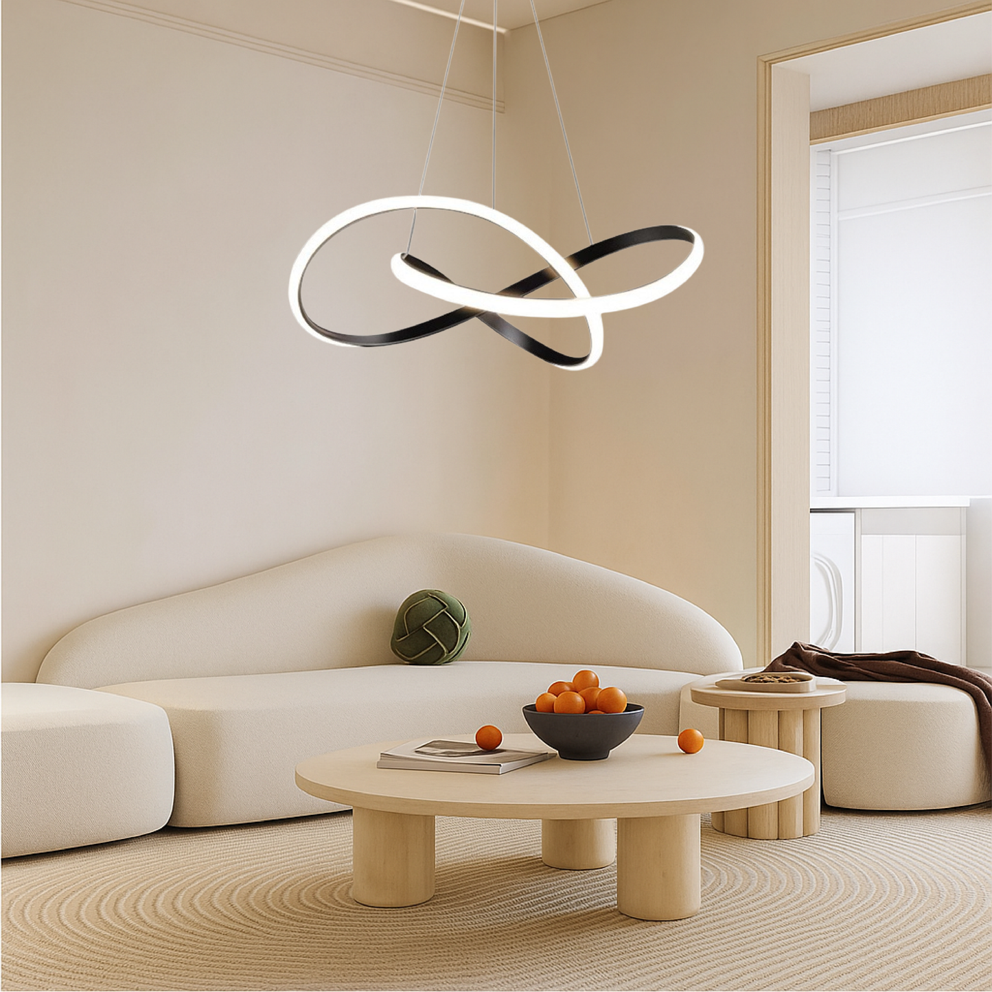 Lampe Suspendue LED Moderne | Design Élégant et Réglable pour Salle à Manger