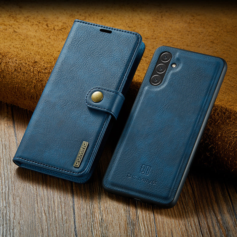 Étui en Cuir pour Samsung Galaxy | Protection Élégante et Pratique 2-en-1