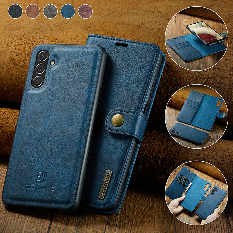 Étui en Cuir pour Samsung Galaxy | Protection Élégante et Pratique 2-en-1