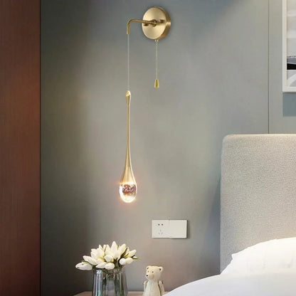 Applique Murale LED Élégante | Lumière Blanche Chaude et Accents Dorés