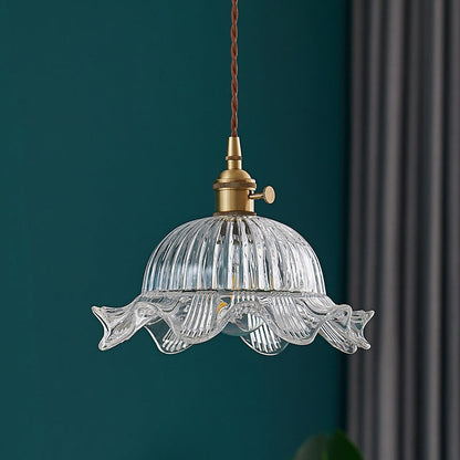 Lampe Suspendue Vintage en Verre | Élégance Scandinave et Chaleur Ambiante