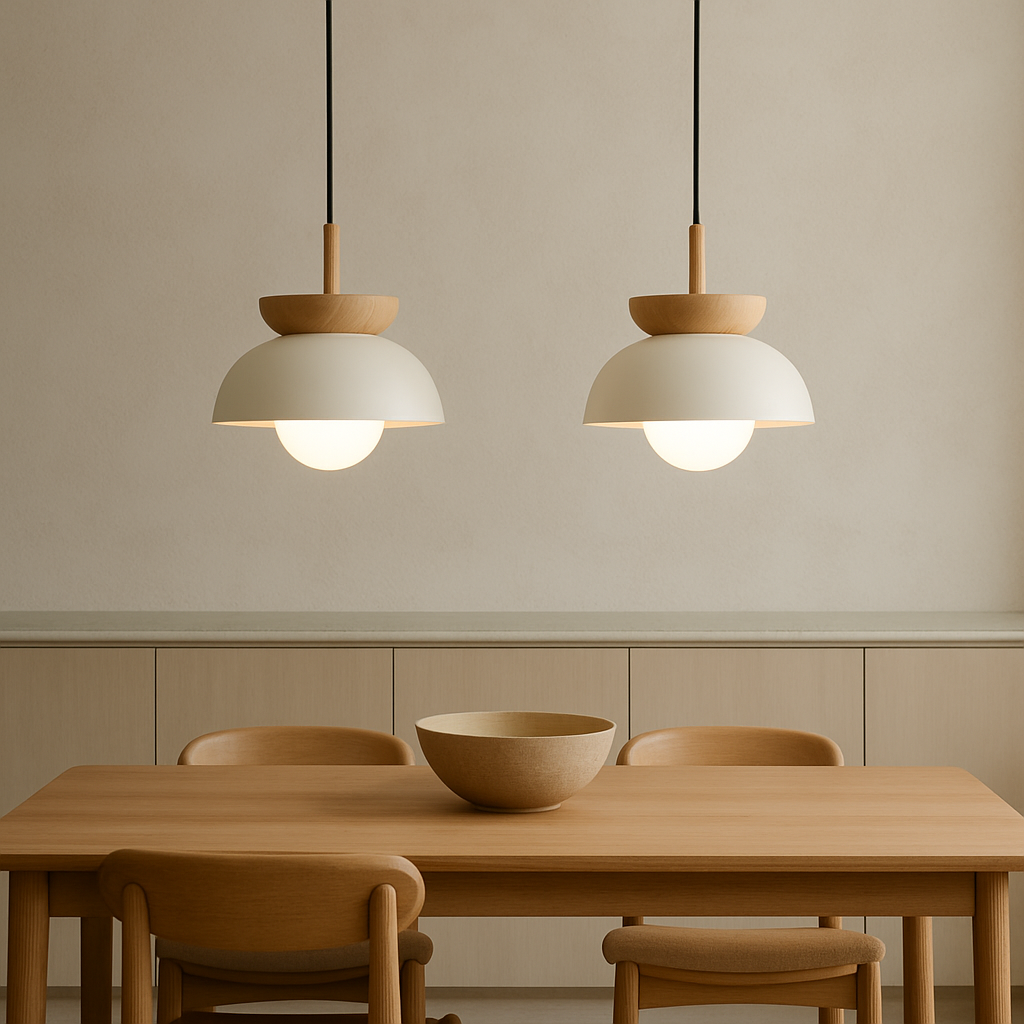 Suspension Suédoise Contemporaine | Éclairage Chaud et Élégant