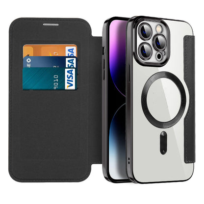 Coque en Cuir Magnétique pour iPhone | Protection Élégante et Fonctionnalité Ultime