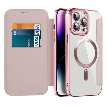 Coque en Cuir Magnétique pour iPhone | Protection Élégante et Fonctionnalité Ultime