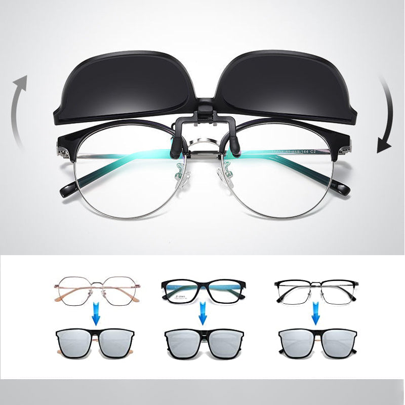Lunettes de Soleil Polarisées Pliables | Confort Léger et Protection UV400