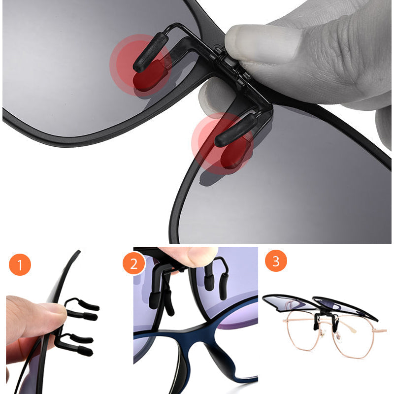 Lunettes de Soleil Polarisées Pliables | Confort Léger et Protection UV400