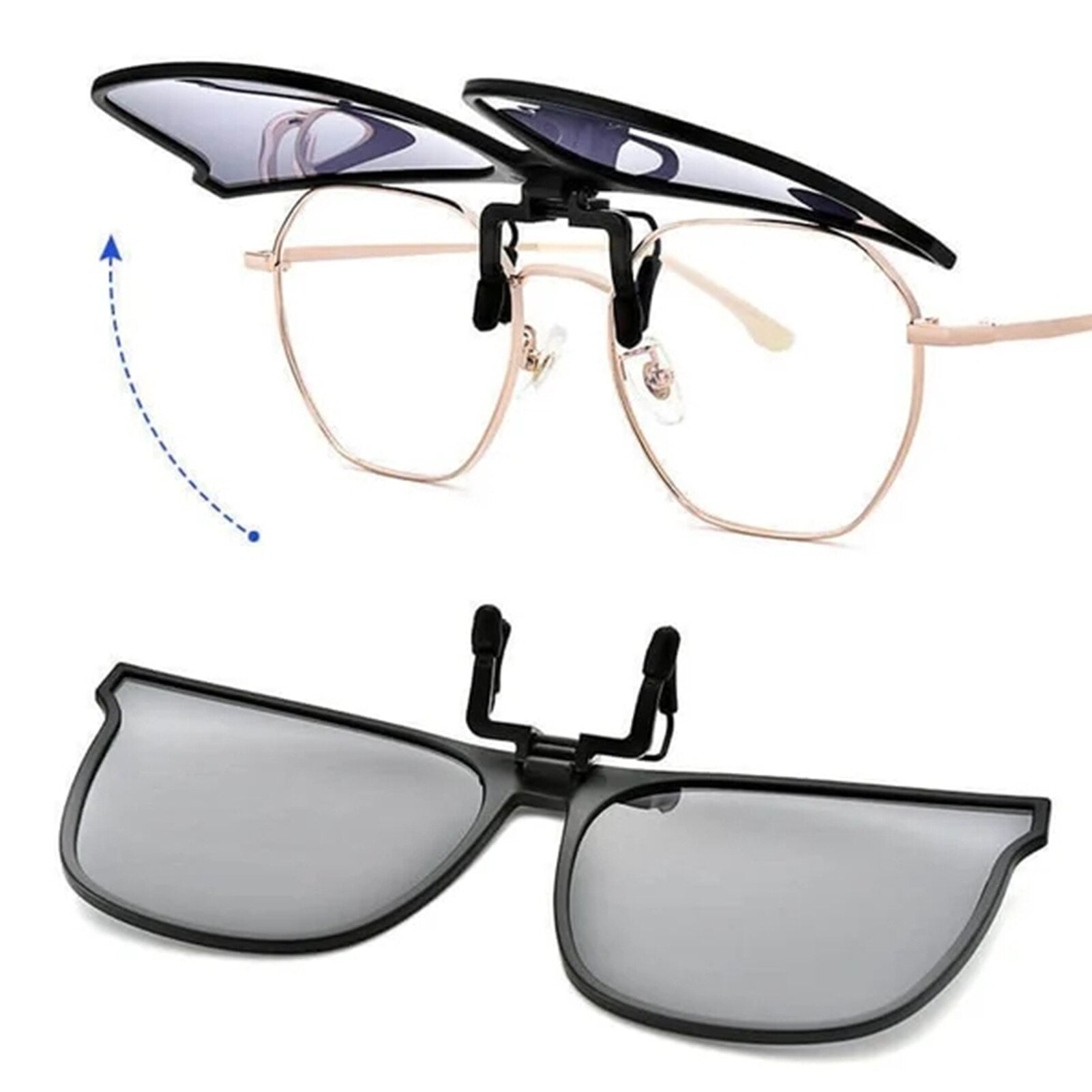 Lunettes de Soleil Polarisées à Clipser | Protection UV et Confort Léger