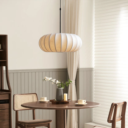 Suspension en Soie Minimaliste | Éclairage Chic et Accueillant pour Votre Espace