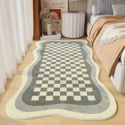 Tapis de Chevet en Faux Cachemire | Confort et Style pour Votre Chambre